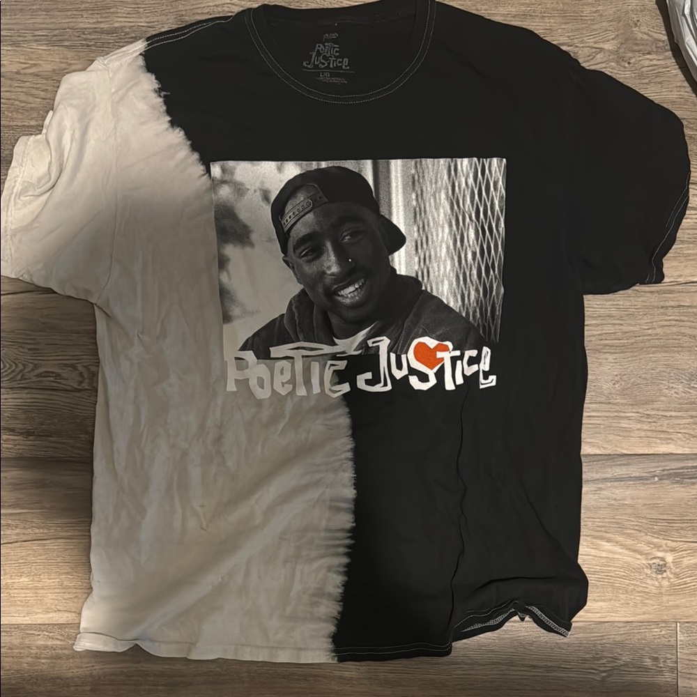 Black and White Graphic T-Shirt
